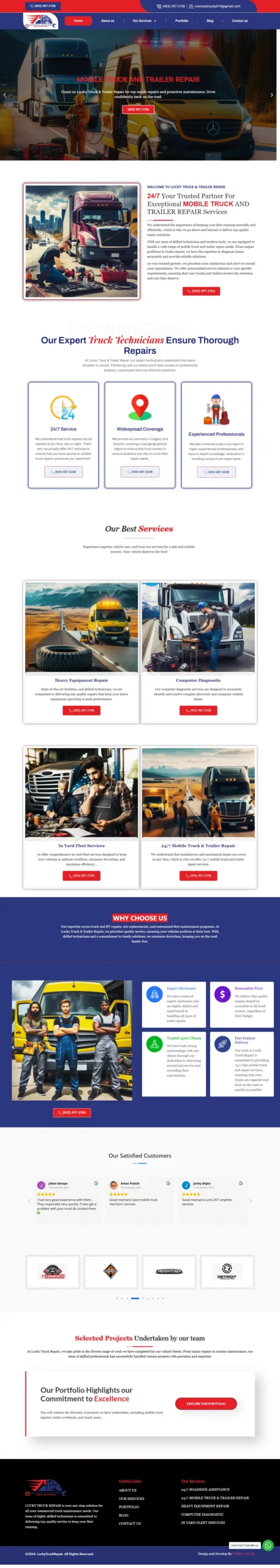 Truck Repairing Services